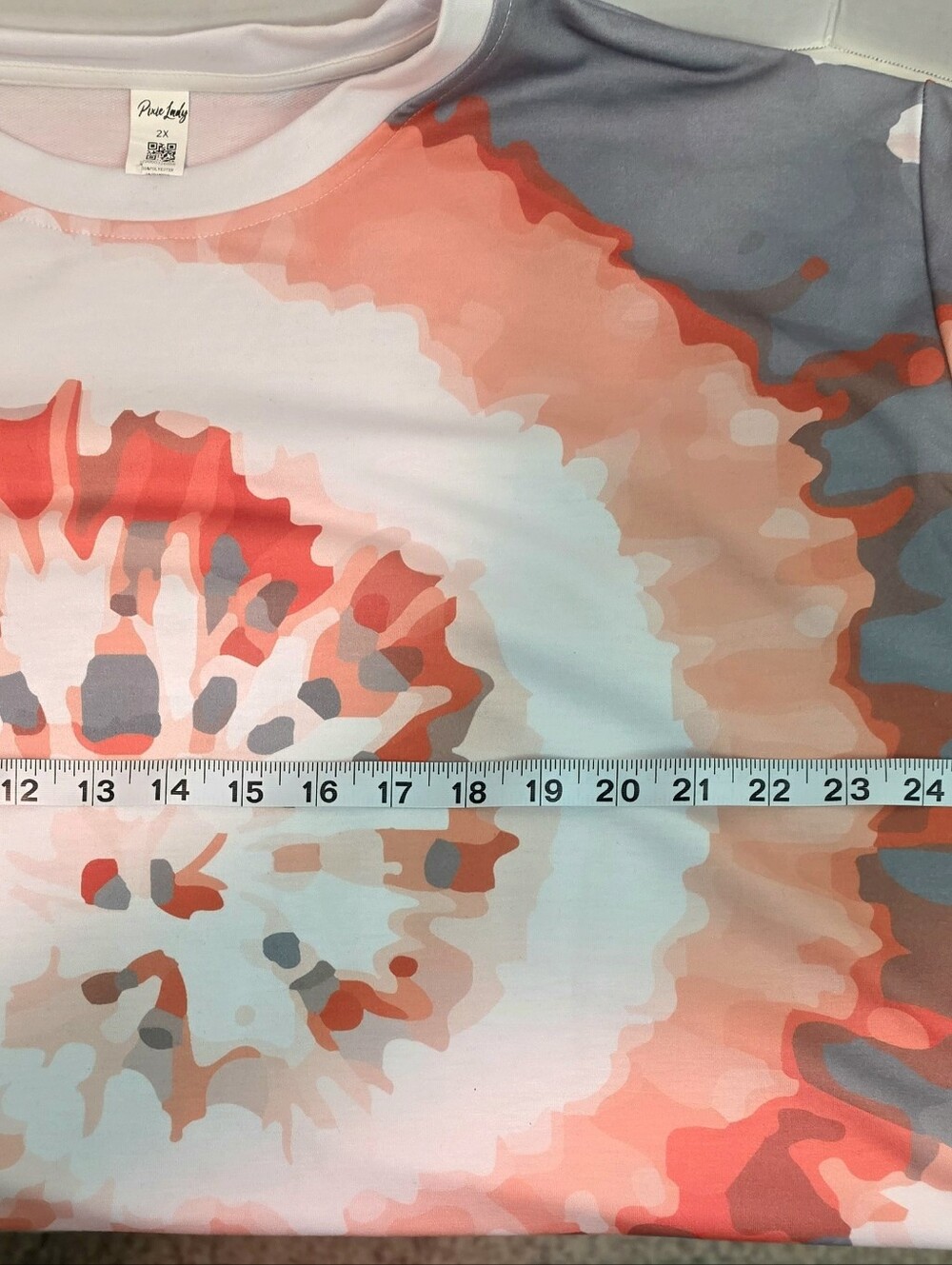 NWOT Pixie Lady Spiral tie-dye sweatshirt 2X - Picture 5 of 6